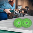 Professional 4 Cutting Disc Porous Design Less Grinding Noise Less Dust