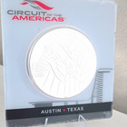 Proof 2017 2 5 Oz  999 Silver Circuit Of Americas Austin Tx Pamp