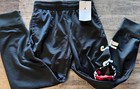 Nwt Nike Air Jordan Boys Yxl Black white red Big Logo Joggers Pants Xl