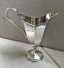Antique Victorian Robert Pringle   Sons Birmingham Sterling Silver Creamer Jug