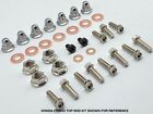 Cr250 Engine Bolt Kit For Honda Cr 250 Specbolt Nickel Wurks  titanium Look  Ti