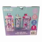 Ello Kids Colby 14-oz  Tritan Plastic Water Bottle  3-pack Dreamland