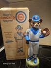 Vintage 1985 Jim Beam Chicago Cubs Decanter - 17  Tall Regal China Collectible