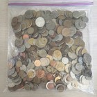 Bulk Lot Of Mixed World Coins  Circulated  Approx  6 Pounds Assorted Collection