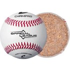 Champro Cbb-40 Genuine Leather Cover Baseballs In A Black Bucket     30 Balls