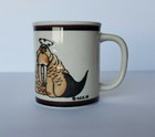 Vintage Alaska Mug With Embossed Walrus - Alaska I Love You More Than Chocolate