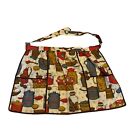 2 Vintage Half Aprons And Cobbler Apron   Smock Fruit Retro