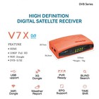 V7x Satellite Tv Receiver Dvb-s2x s2 s Full Hdh 265 Set-top Box Digital Receptor