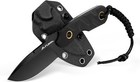 Flissa 7  Full Tang Hunting Knife Fixed Blade Knife With Kydex Sheath Multicolor