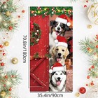 Christmas Door Cover  Merry 72 Inches X 36 Inches  Sdgg Cover 