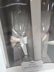Pair Of Sweetheart Toasting Champagne Glasses For Wedding  Bride   Groom 
