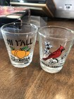 Lot Of 20 Vintage U s  States   Cities Souvenir Shot Glasses Usa Midwest South