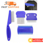 4pcs Professional Lice Comb Set Fine Tooth Dense Anti-dandruff Hair Brush Kit