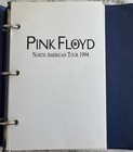 Pink Floyd Staff Crew Tour Itinerary North American Tour 1994