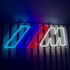 Bmw M Logo Wall Decoration Neon Lighting Sign Led Garage Car Gift 3 4