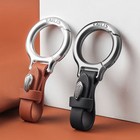 Men s   Women s Fashion Style Leather Clip Keychain Car Key Ring Fob Holder Gift