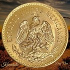 1955 5 Pesos Mexican Gold Coin Miguel Hidalgo  Pulled From Storage Fast Ship      