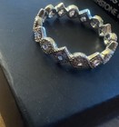 Avon Sterling Silver 925 Birthstone Band Size 6 Pink Nib 2018