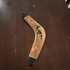 Australian Aboriginal Handmade Wooden Boomerang 14  Kangaroo Art