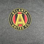 Atlanta United Fc Mls Soccer Gray T-shirt Size 2x-large
