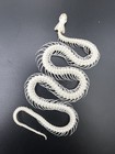 Animal Taxidermy 1pcs Real Snake Skeleton Skull Animal Specimens About 35-40cm