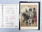 1955 Print Of The Henri De Toulouse-lautrec 1895 Napoleon Lithograph Coa