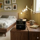 Brandstand Cubieblue Alarm Clock Bluetooth Speaker Charging Station 2 Usb   Plug