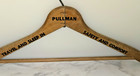 Vtg 1950s Pullman Train Rr Wooden Coat Garment Suit Hanger Sleeper Passenger Car