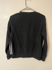 Adidas Essentials Fleece 3 Stripe Sweatshirt Crewneck Pullover Logo Womens Mediu