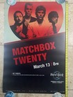 2013 Matchbox Twenty 20 Hard Rock Casino Rob Thomas Event Poster Promo Sign