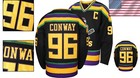Mighty Ducks Ice Hockey Jersey - Breathable Fabric And Embroidery S-xxxl
