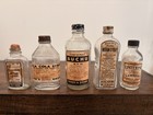Vintage Pharmaceutical Bottles Set  5 