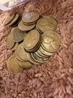1919-s Lincoln Wheat Penny Roll Solid Date     50 Circulated Coins     S Mint Mark