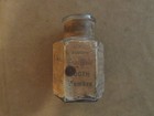 1871 Antique Dental Todd s Tooth Powder Bottle Six Sided With Original Labels