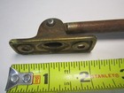 Antique Brass Transom Casement Window Stay Arm Adjustable Lock Rod Old Salvaged