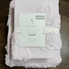 Pottery Barn Kids Textured Daisy Jacquard Twin Duvet Cover   Sham Set   Lilac