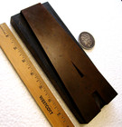 Antique Letterpress Wood Type Large Uc A  Awesome Old Letter 