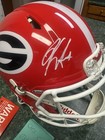 Kirby Smart Signed Full Size Georgia Authentic Helmet Beckett Witness Coa