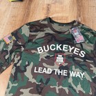 New Nike Ohio State Buckeyes Camo Military Shirt Mens Small Lead The Way Salute