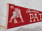 Vintage 1960 s Boston Patriots Pennant