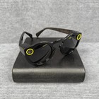 Snapchat Spectacles 1st Gen Smart Sunglasses Onyx Black Snap Inc Video