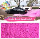 Color Blaze Black Out Gender Reveal Pink Colored Powder Burnout  2lbs Pink 