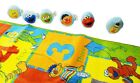 Sesame Street Activity Rug - Hopscotch Activity Mat 25 x60   6 Bean Bag Pieces