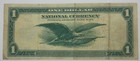 1918 Large Size  1 Fed Res Bank New York  Ny Fine Fr 712    Minor Stains