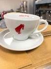 Espresso  Julius Meinl White Me01l-3b  Porcelain 6 Cups   6 Plates Set
