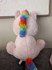 Huge Spark Create Imagine Big Unicorn Pink Plush Rainbow 18  New Stuffed Animal