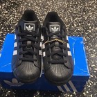 Adidas Superstar Ii C Unisex Kids Sneaker Black white Us 2 Jh9981