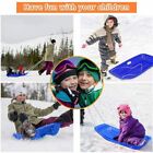 35in Winter Plastic Snow Sled Boat Shape Snow Sledge For Child Kid Adult Pull