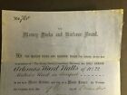 Scarce 1867 Mersey Docks And Harbour Board  master Stevedore  License Liverpool