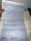 Antique Civil War Era   Earlier Handwritten Documents Lot Lycoming County